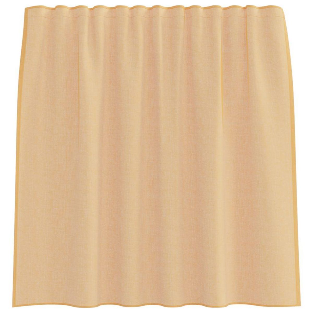 VIDAXL Rideaux en voile avec boucles 2 pcs sable 140x140 cm