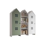 Vipack Combinaison D'armoires 3 Pièces Casami Bruges vert blanc