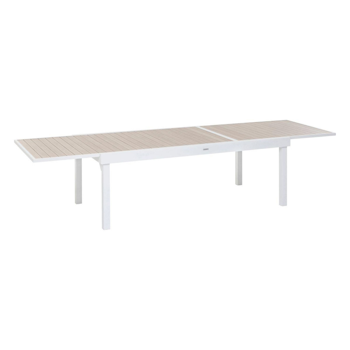 HESPERIDE Table de jardin extensible Piazza en aluminium - 12 Places