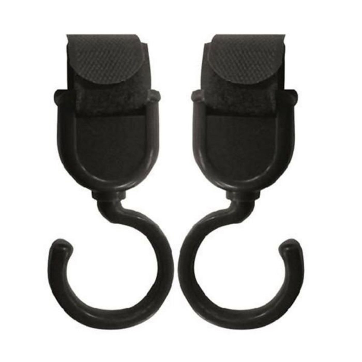 Paris Prix Lot de 2 Crochets Universels  Poussettes  10cm Noir