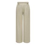 JACQUELINE DE YONG Pantalon Fluide  Femme JDY Geggo   S. Coloris disponibles : Beige