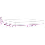 Voir la diapositive 6 : VIDAXL Dessus de table 40x40x2,5 cm carre bois de pin massif