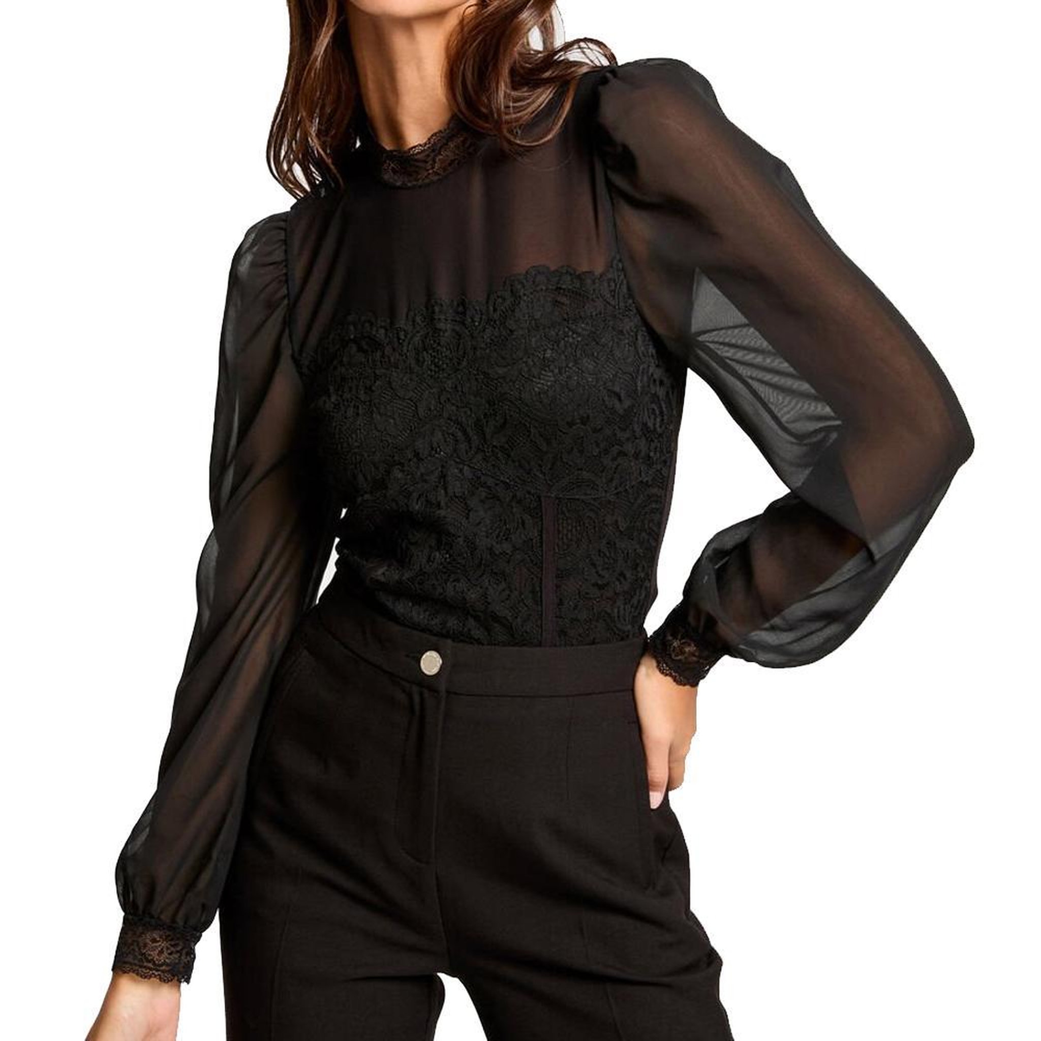 Voir la diapositive 1 : MORGAN Body  Dentelle Femme Morgan TWIST