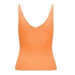 JACQUELINE DE YONG Débardeur en Maille Orange Femme JDY NANNA. Coloris disponibles : Orange