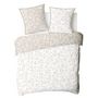 Voir la diapositive 6 : FUTURE HOME Parure de lit double feuillage en microfibre lavée