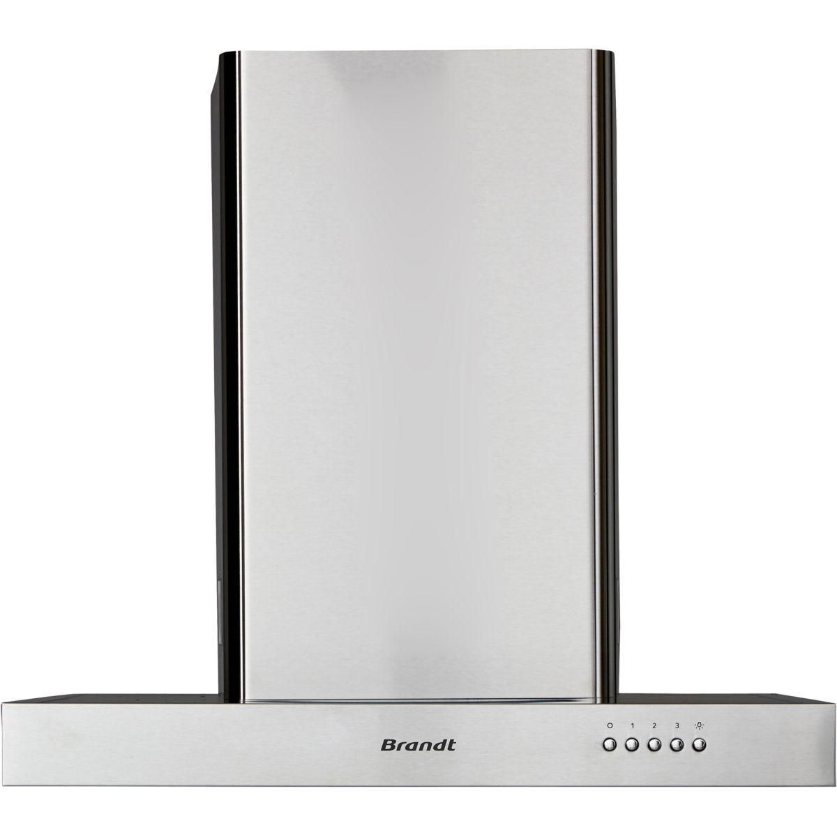 BRANDT Hotte décorative murale BHB6601X