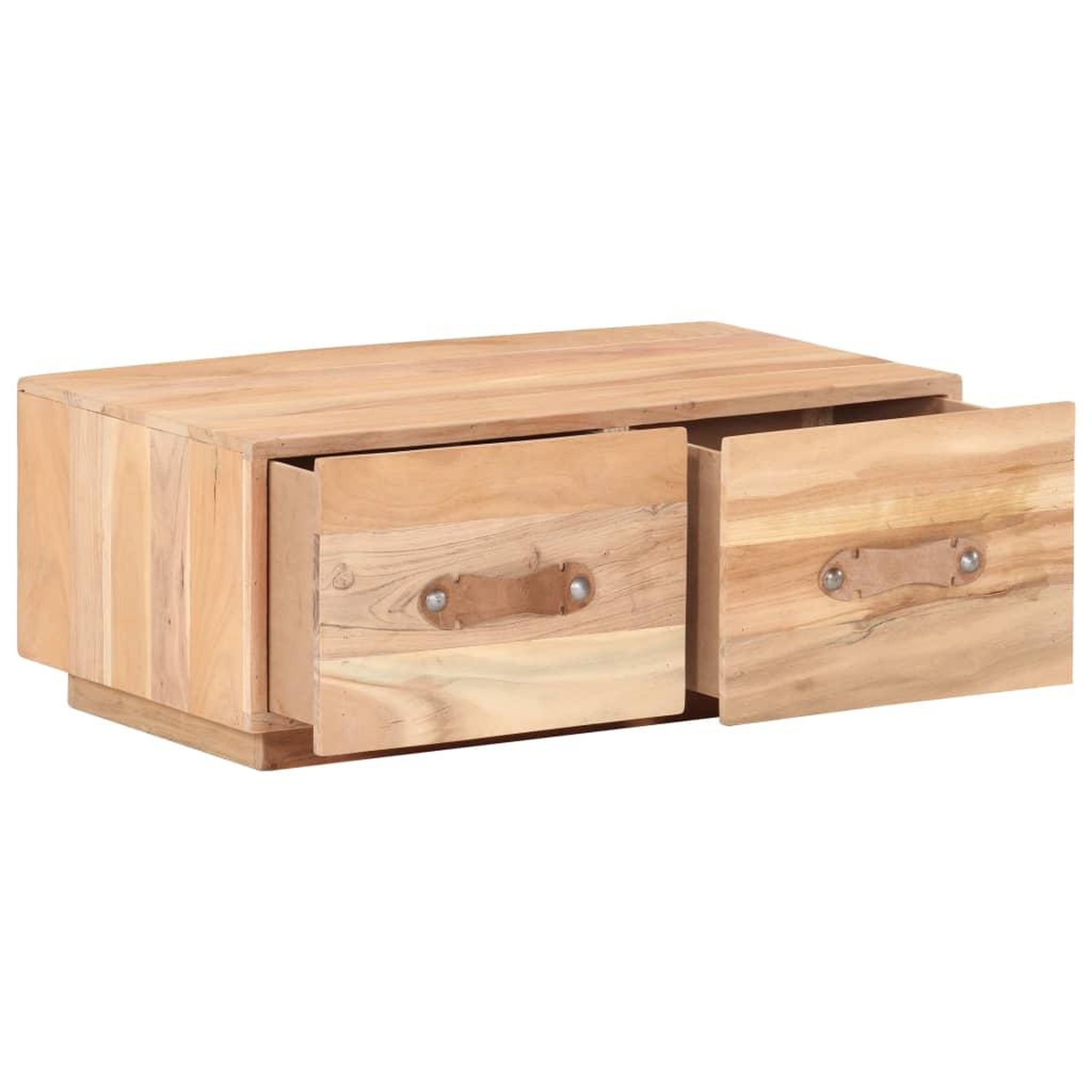 Voir la diapositive 2 : VIDAXL Table basse 90x50x35 cm bois de recuperation massif