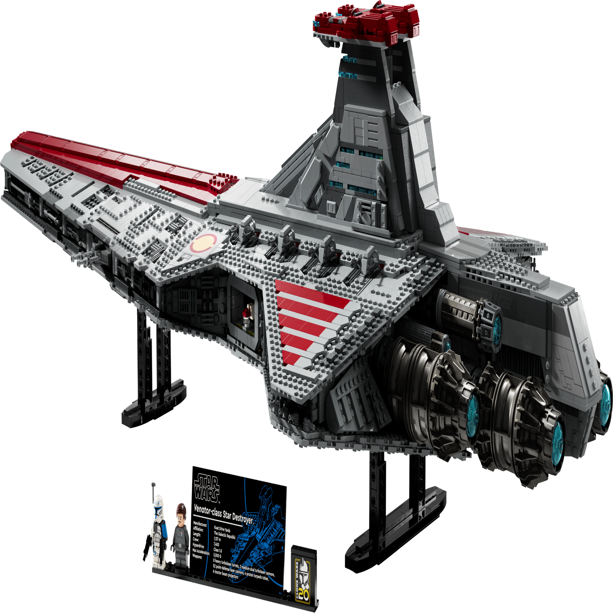 Voir la diapositive 6 : LEGO Lego star wars ucs 75367 croiseur venator de la république