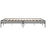 Voir la diapositive 5 : VIDAXL Cadre de lit sans matelas sonoma gris 140x190 cm