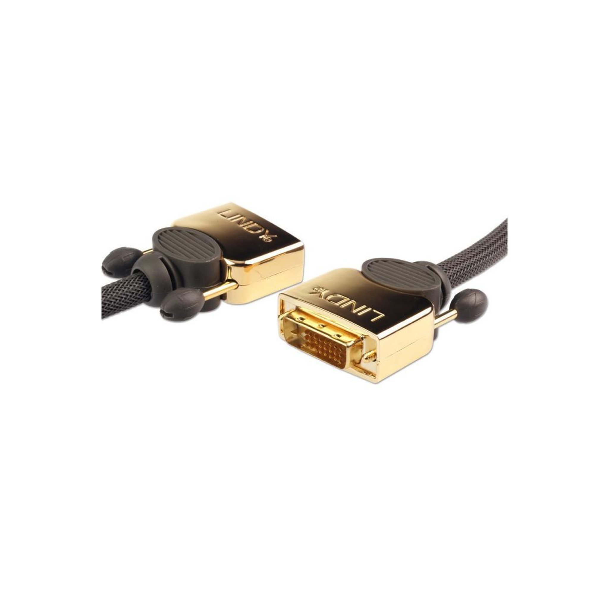 Voir la diapositive 3 : LINDY Lindy 37144 câble DVI 5 m DVI-D Anthracite