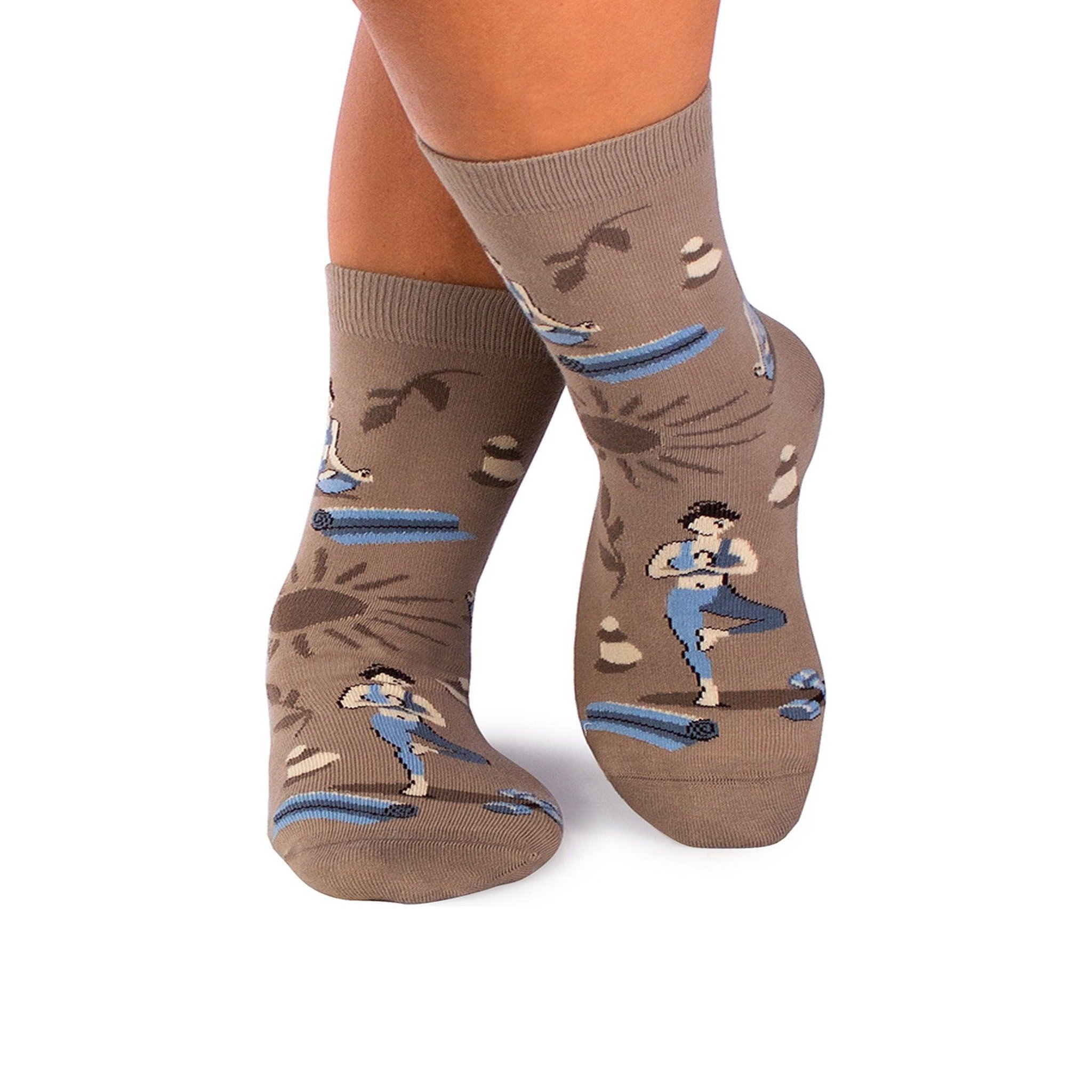 PIRIN HILL Chaussettes Coton Bio Yoga