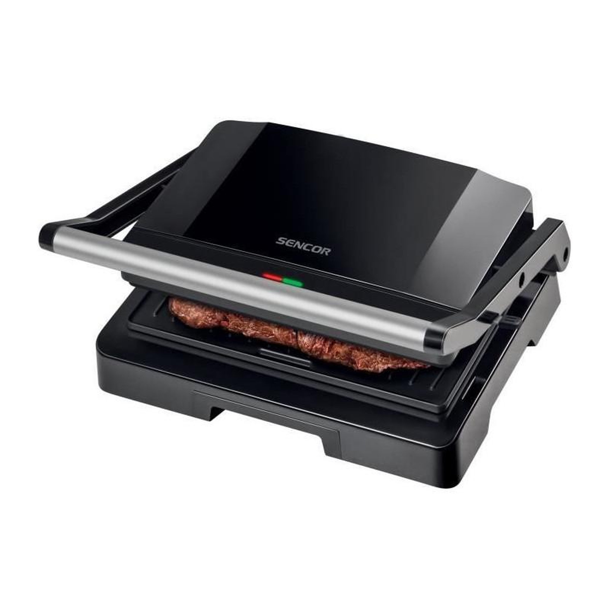 Voir la diapositive 1 : SENCO Grill électrique - SENCOR - SBG 2070SS - 1000 W - Noir