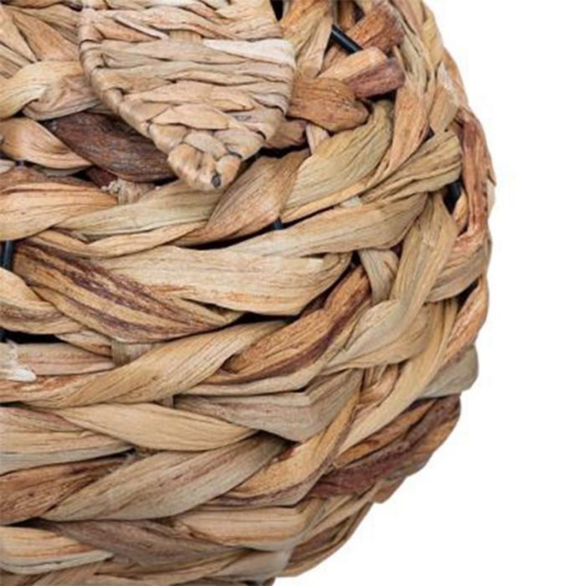 ATMOSPHERA Pomme Déco à Poser  Vannerie  21cm Naturel