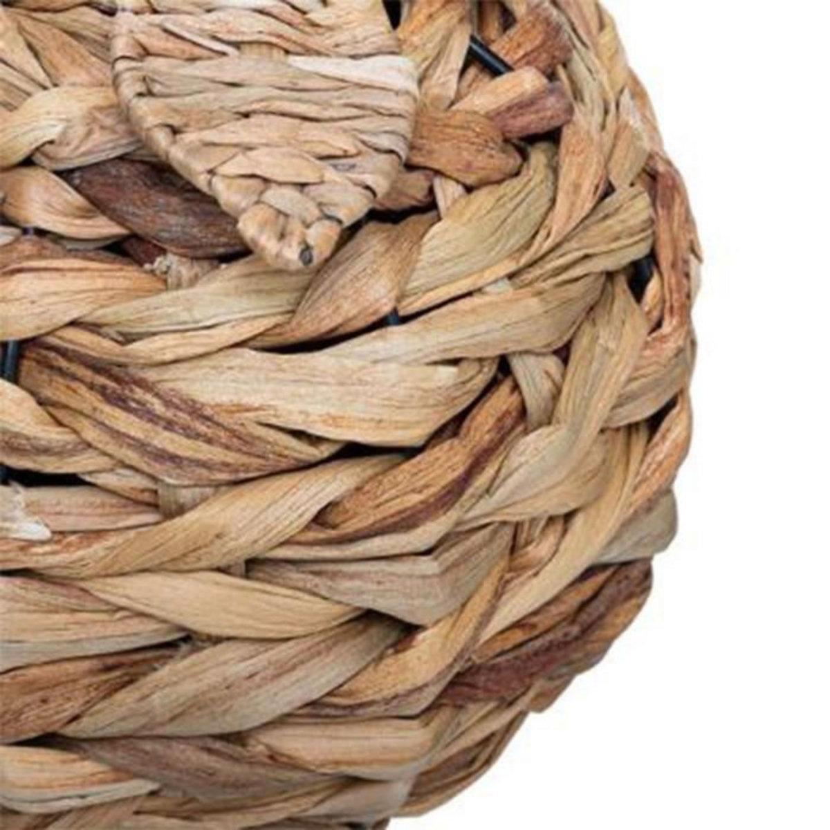 ATMOSPHERA Pomme Déco à Poser  Vannerie  21cm Naturel