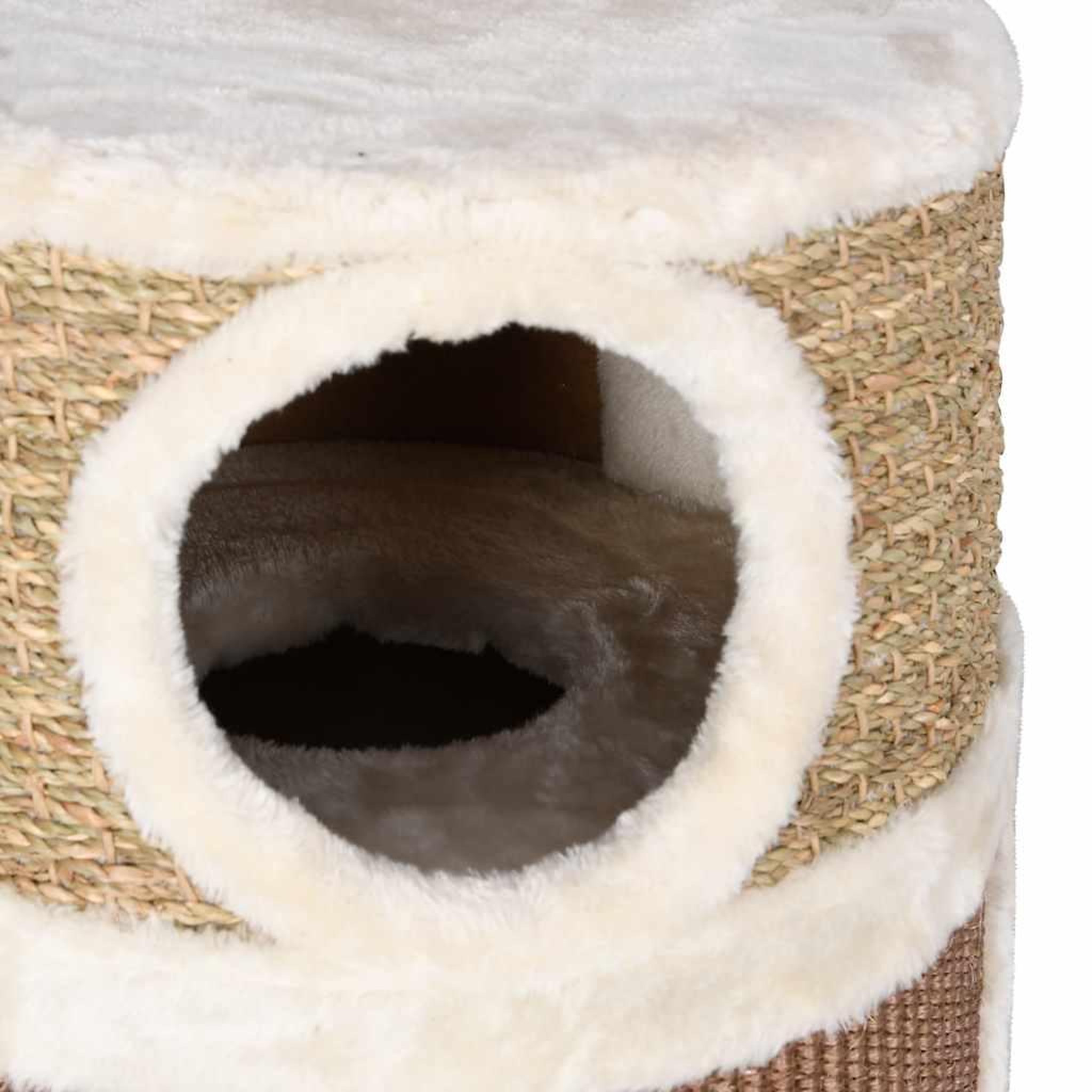Voir la diapositive 5 : VIDAXL Tonneau a gratter pour chats 60 cm herbiers marins