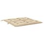Voir la diapositive 5 : VIDAXL Coussin de banc de jardin beige 100x(50+50)x7 cm tissu oxford