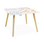 Voir la diapositive 1 : SWEEEK Table avec pot à crayon pour enfant collection Monsieur/Madame