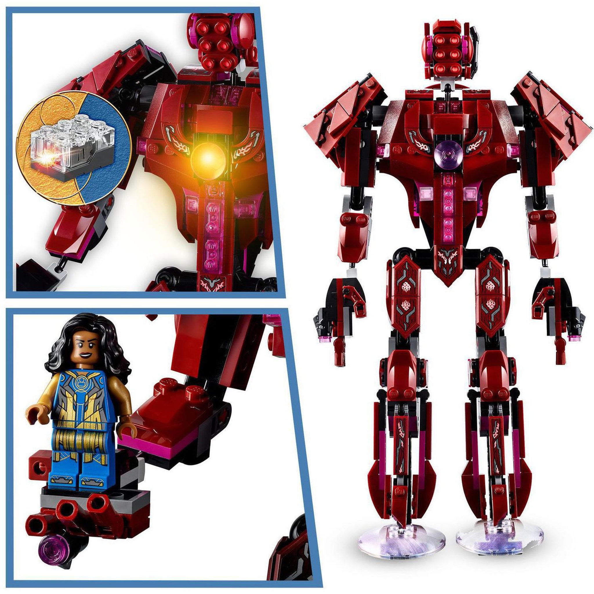 Voir la diapositive 4 : LEGO Super Heroes 76155 Dans l&rsquo;ombre d&rsquo;Arishem