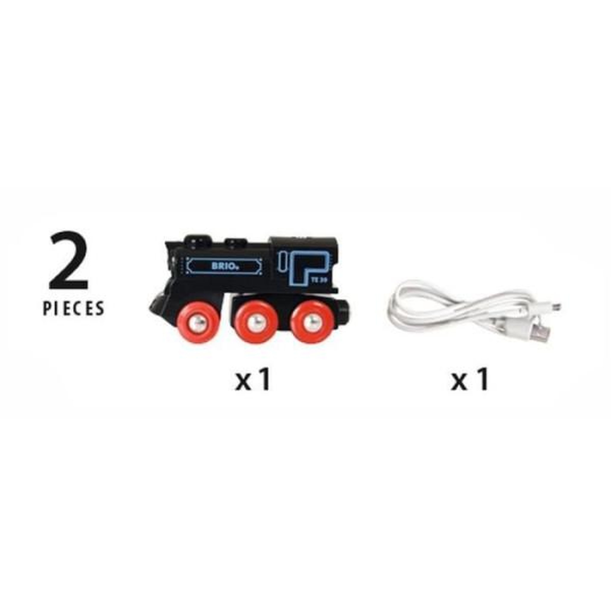 Voir la diapositive 5 : Brio Locomotive rechargeable BRIO World - Ravensburger - Jaune - Mixte des 3 ans