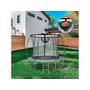 Voir la diapositive 2 : Habitat et Jardin Trampoline prestige  jumper  2,44 m et panier basket