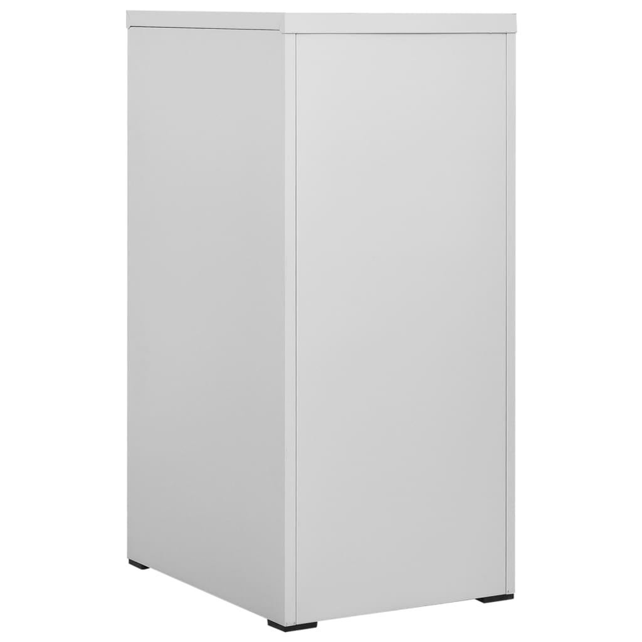 Voir la diapositive 3 : VIDAXL Classeur Gris clair 46x62x102,5 cm Acier