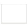 Voir la diapositive 5 : VIDAXL Pieds de table a manger forme de U 2 pcs blanc 100x(72-73) cm