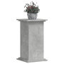 Voir la diapositive 3 : VIDAXL Support pour plantes gris beton 33x33x60 cm bois d'ingenierie