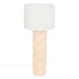 Voir la diapositive 1 : ATMOSPHERA Lampadaire Cylindre en Céramique  Noly  102cm Beige