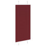Voir la diapositive 3 : VIDAXL Store plisse rouge bordeaux 55x150 cm largeur du tissu 54,4 cm
