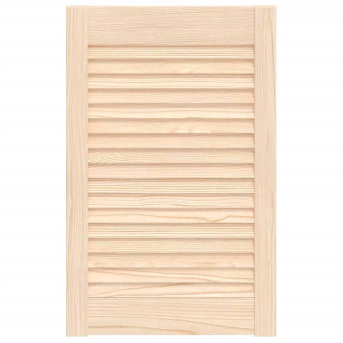 VIDAXL Porte d armoire à persiennes 61,5x39,4 cm bois de pin massif