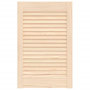 Voir la diapositive 2 : VIDAXL Porte d armoire à persiennes 61,5x39,4 cm bois de pin massif