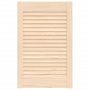 Voir la diapositive 2 : VIDAXL Porte d armoire à persiennes 61,5x39,4 cm bois de pin massif