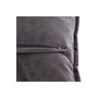 Voir la diapositive 4 : ATMOSPHERA Coussin Déhoussable  Lilou  50x30cm Gris Foncé