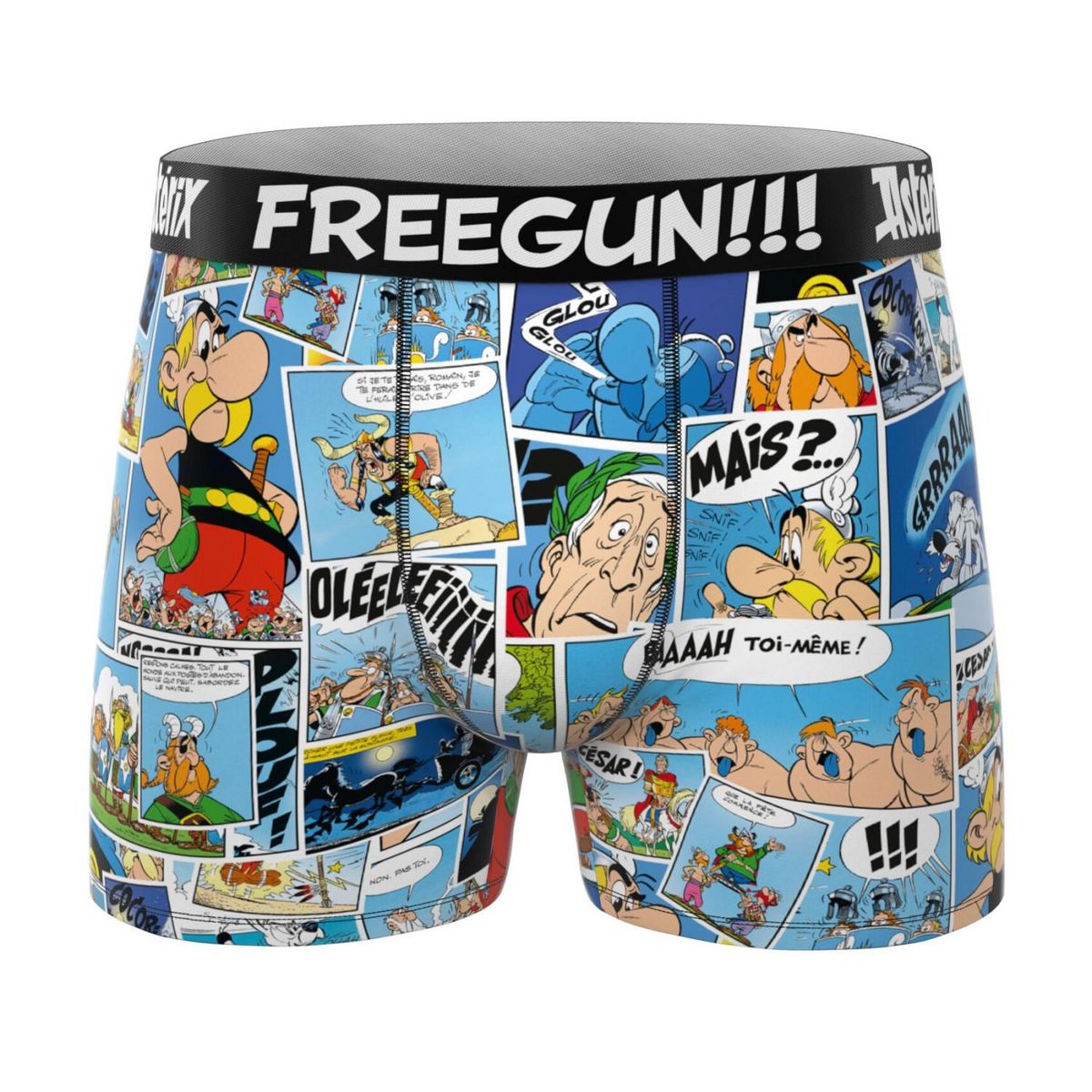 FREEGUN Lot de 4 boxers homme Asterix