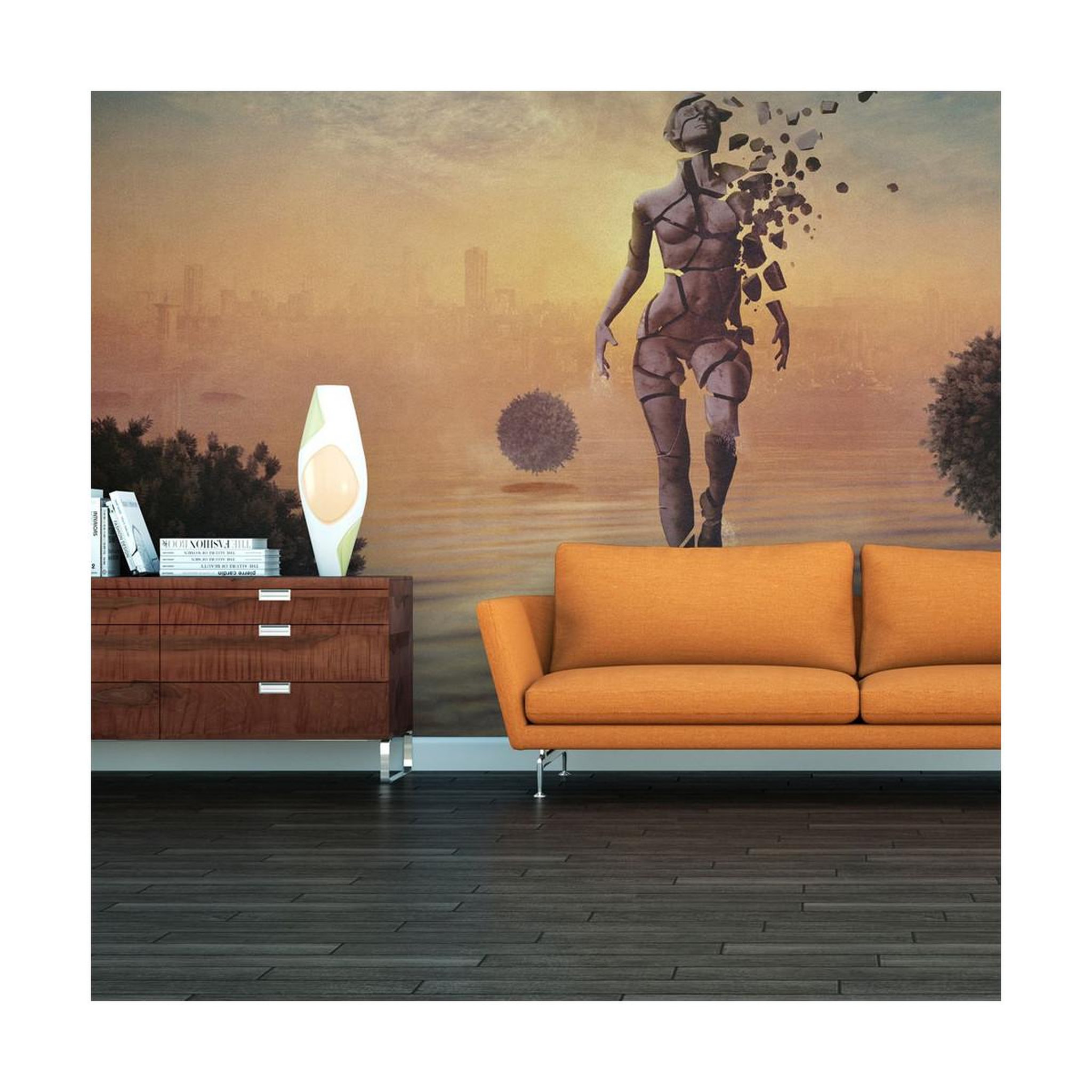 Paris Prix Papier peint  marcher sur l'eau  270x450cm