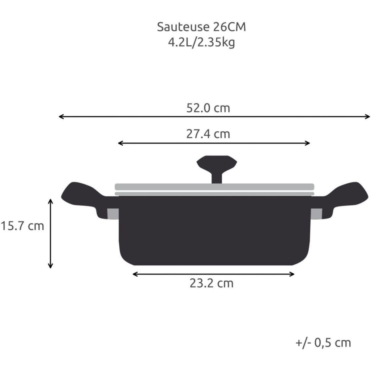 Lagostina Sauteuse Desideria 26cm