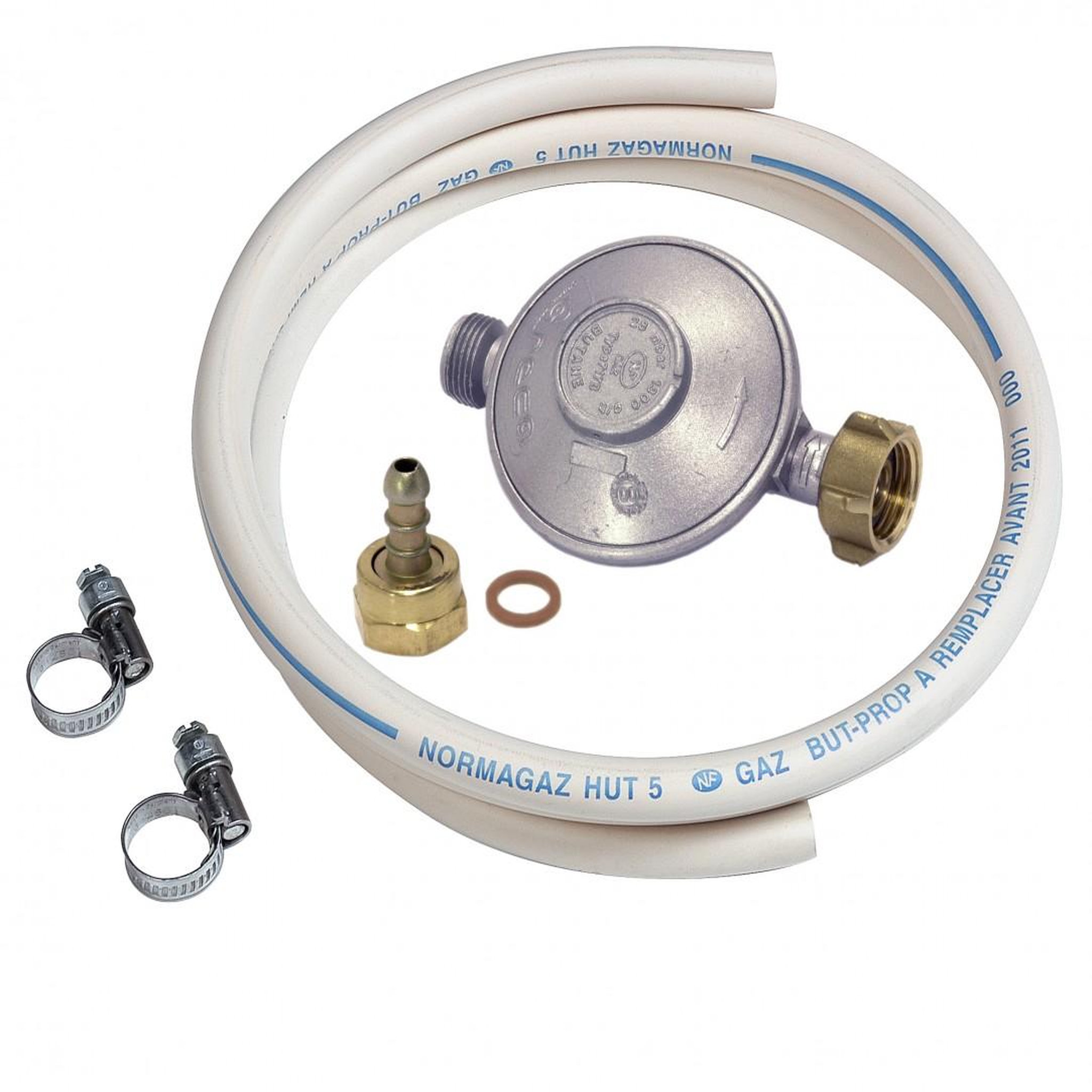 CENTRALE BRICO Tuyau caoutchouc gaz butane garantie 5 ans, H.17 cm GAZINOX