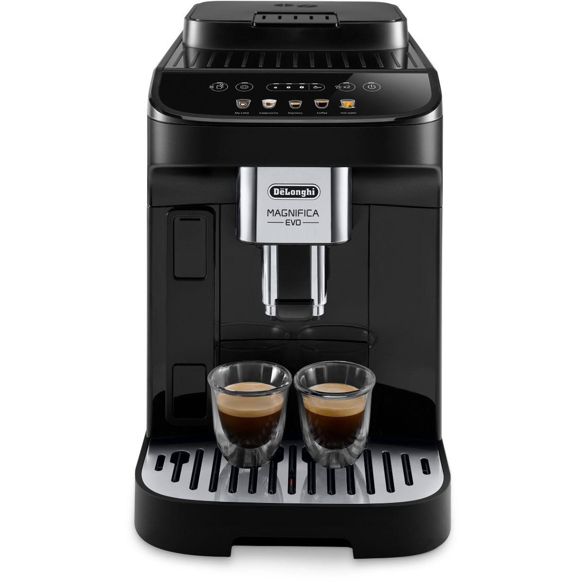 Voir la diapositive 2 : DELONGHI Expresso broyeur magnifica evo my latte feb2961.b noir