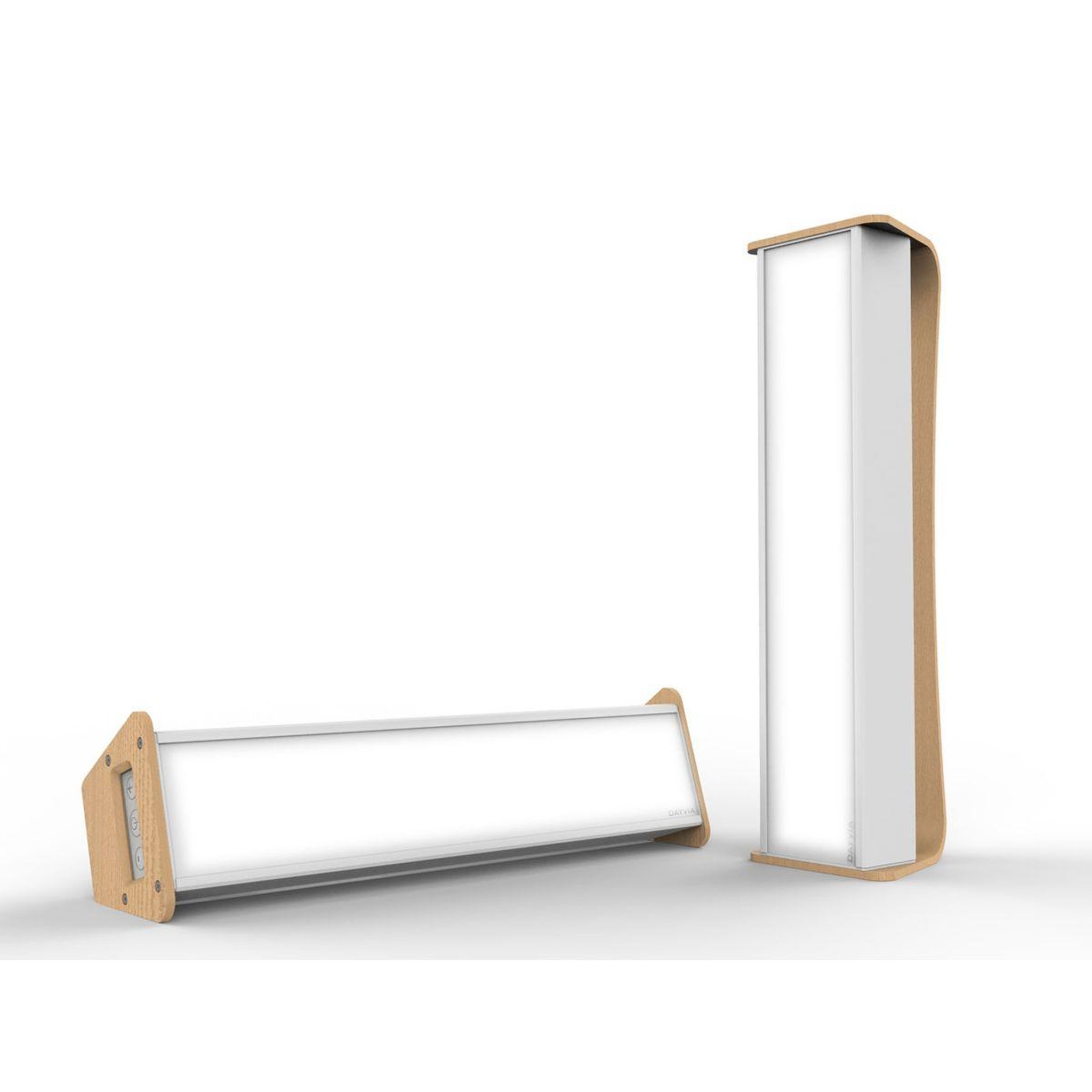 Dayvia Luminothérapie de luminotherapie mobilly blanc