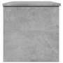 Voir la diapositive 5 : VIDAXL Boîte de rangement gris beton 102x35x35 cm bois d'ingenierie