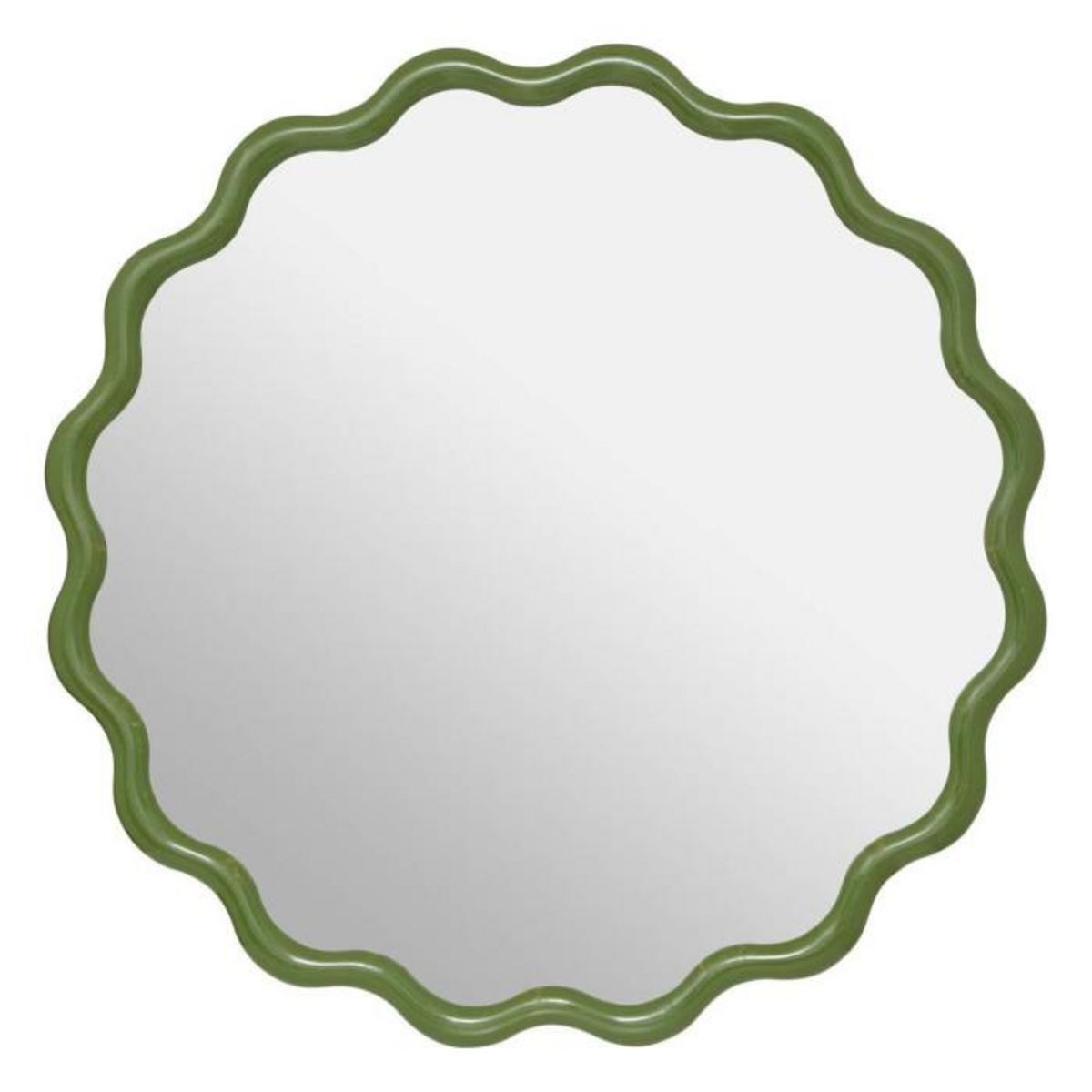 ATMOSPHERA Lot de 3 Miroirs Muraux Vague  Judy  50cm Multicolore