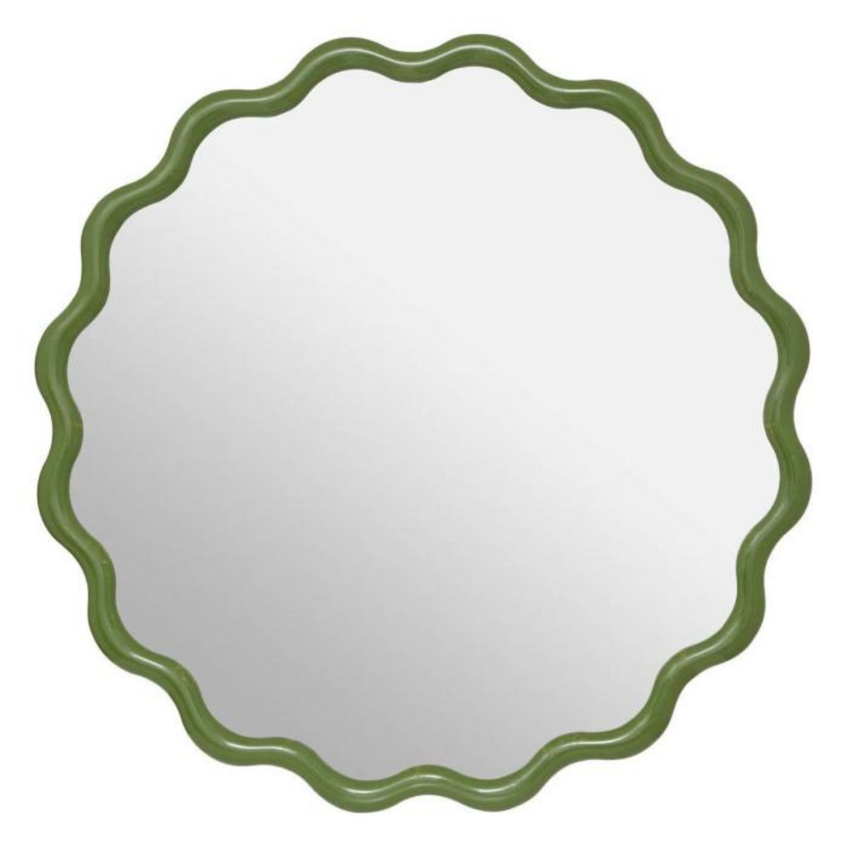 ATMOSPHERA Lot de 3 Miroirs Muraux Vague  Judy  50cm Multicolore