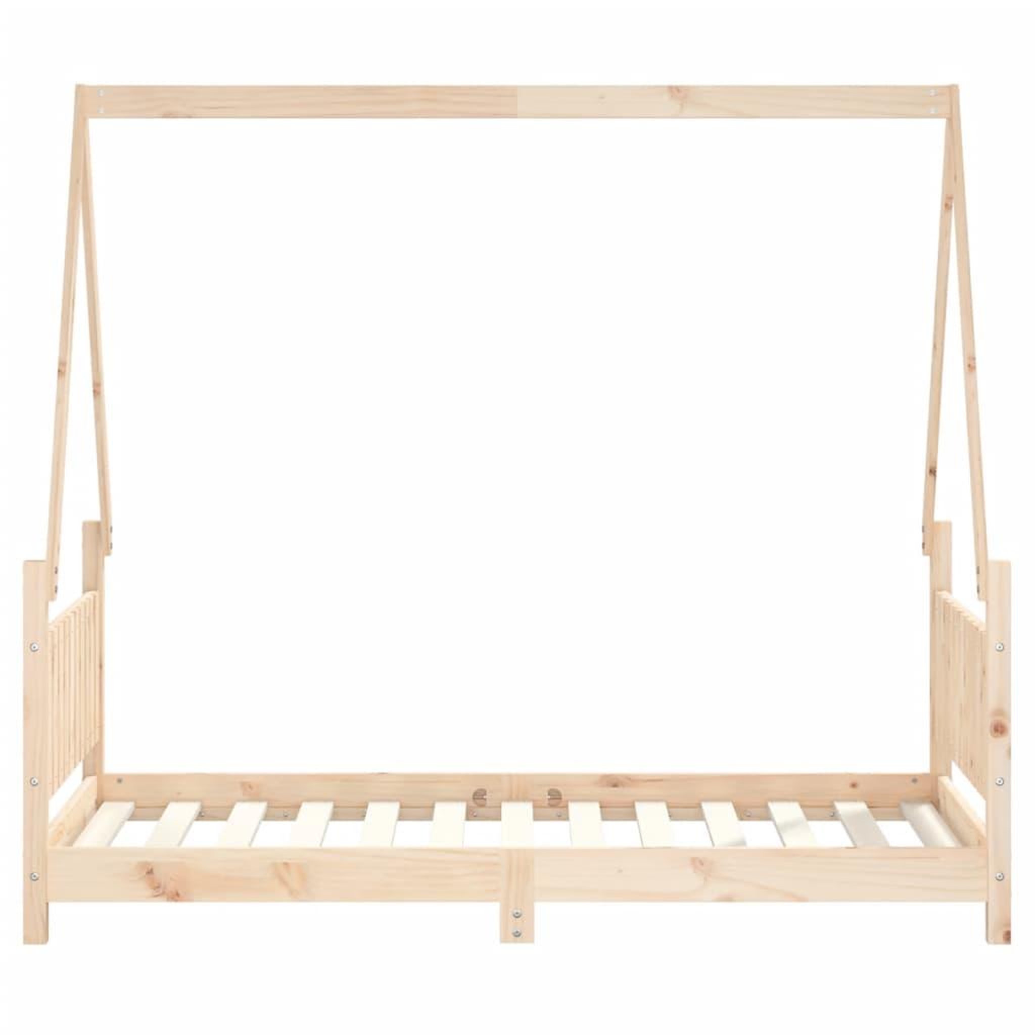Voir la diapositive 4 : VIDAXL Cadre de lit pour enfant 80x160 cm bois de pin massif