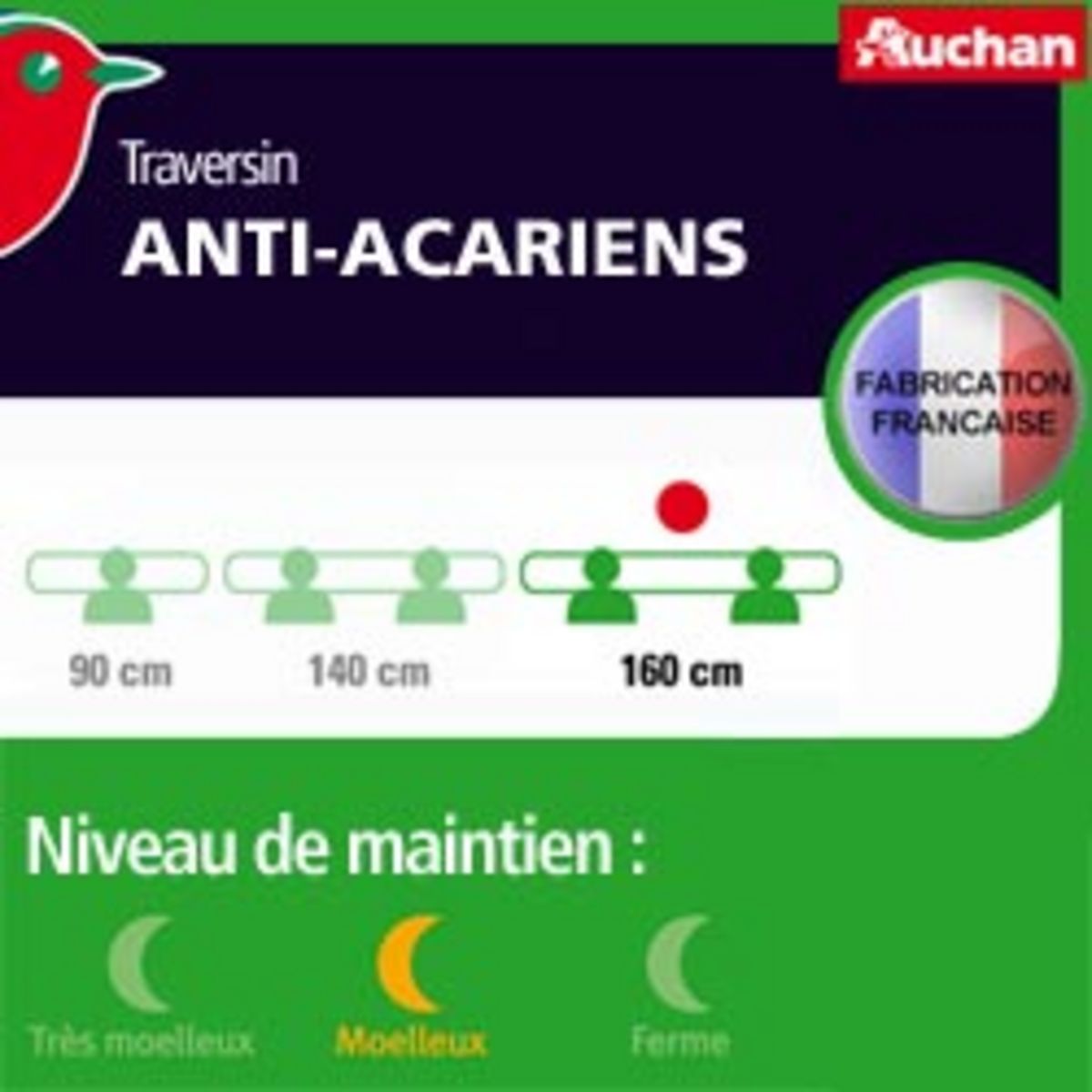 TRAVERSIN ANTI ACARIENS