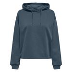 Only Sweat à capuche  Femme Calli Life. Coloris disponibles : Bleu