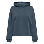 Only Sweat à capuche  Femme Calli Life. Coloris disponibles : Bleu