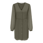 Only Robe e Femme Only Button. Coloris disponibles : Vert