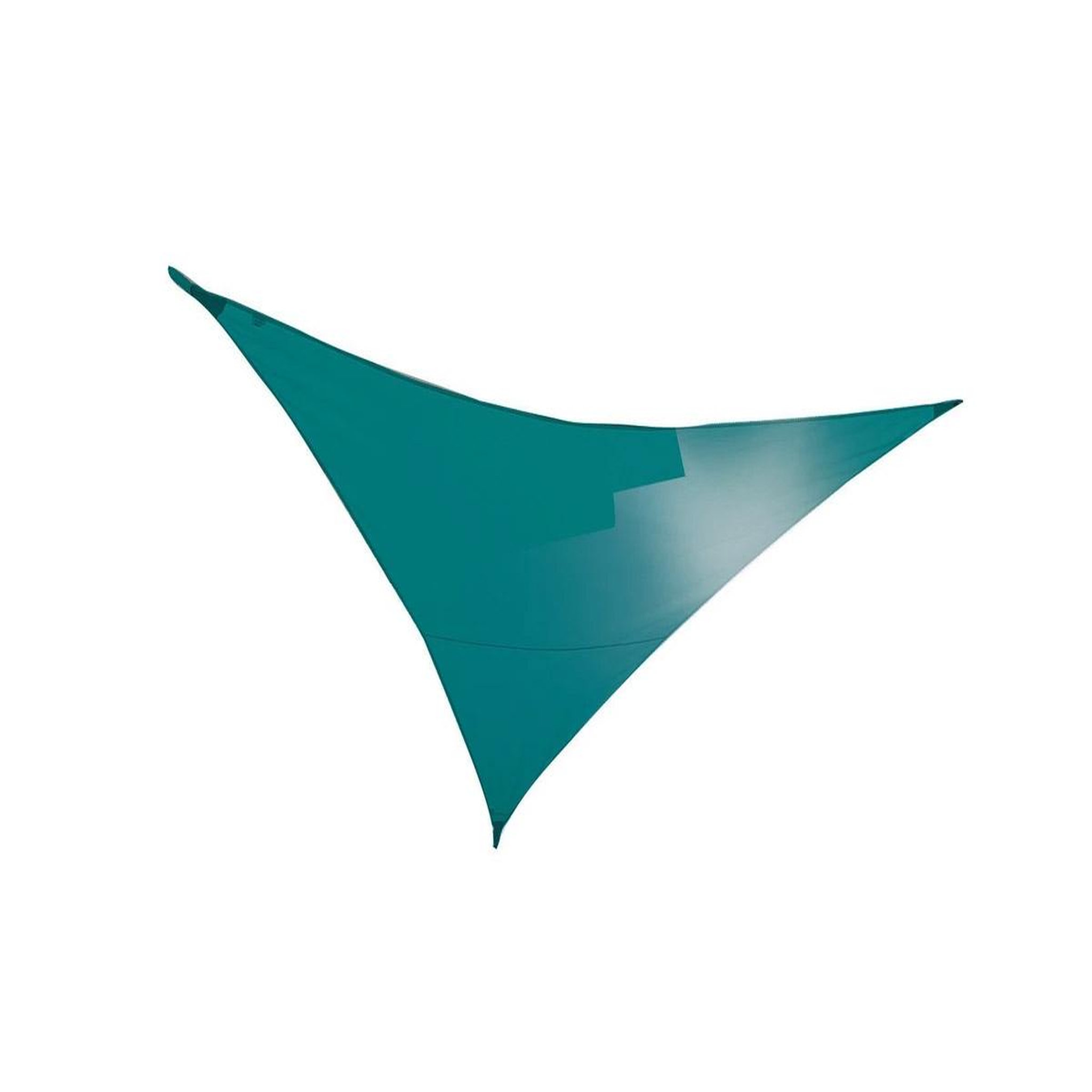 Voir la diapositive 2 : Jardiline Voile d'ombrage triangulaire serenity - 5 x 5 x 5 m - bleu canard - jardiline