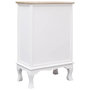 Voir la diapositive 4 : VIDAXL Armoire a tiroirs Blanc 50x30x80 cm Bois