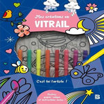 MES CREATIONS EN VITRAIL. AVEC 8 FEUTRES ET PAPIER CALQUE, Stemp Toni